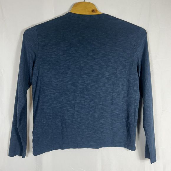 Theory Mens Quarter Button Henley Long Sleeve Shirt Size XL Gaskell HL-Coasting - Picture 2 of 7